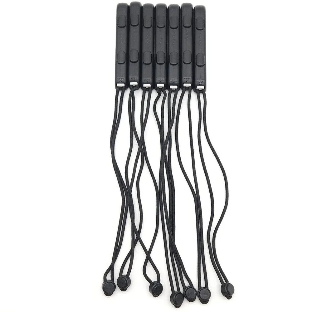 Lot of 7 Genuine OEM Nintendo‎ Switch Joy- Con Wrist Straps Black Part HAC-014